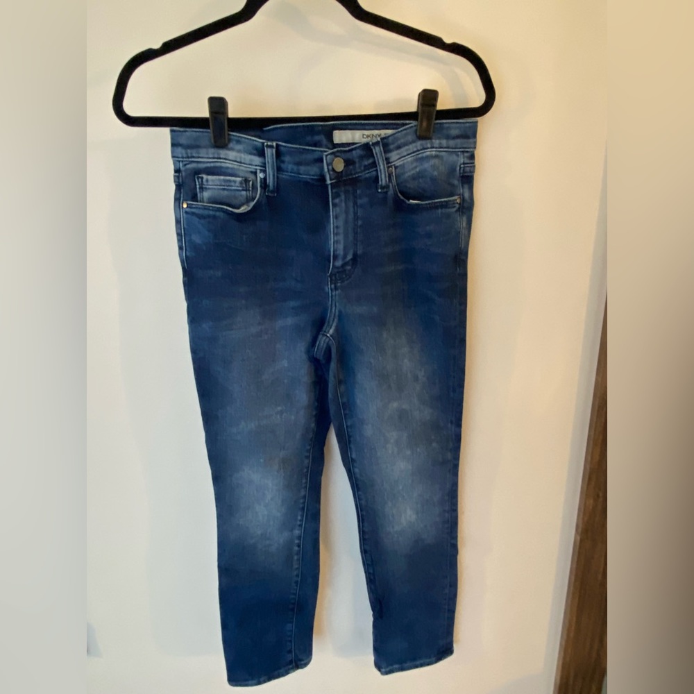 DKNY Cropped Skinny Denim
